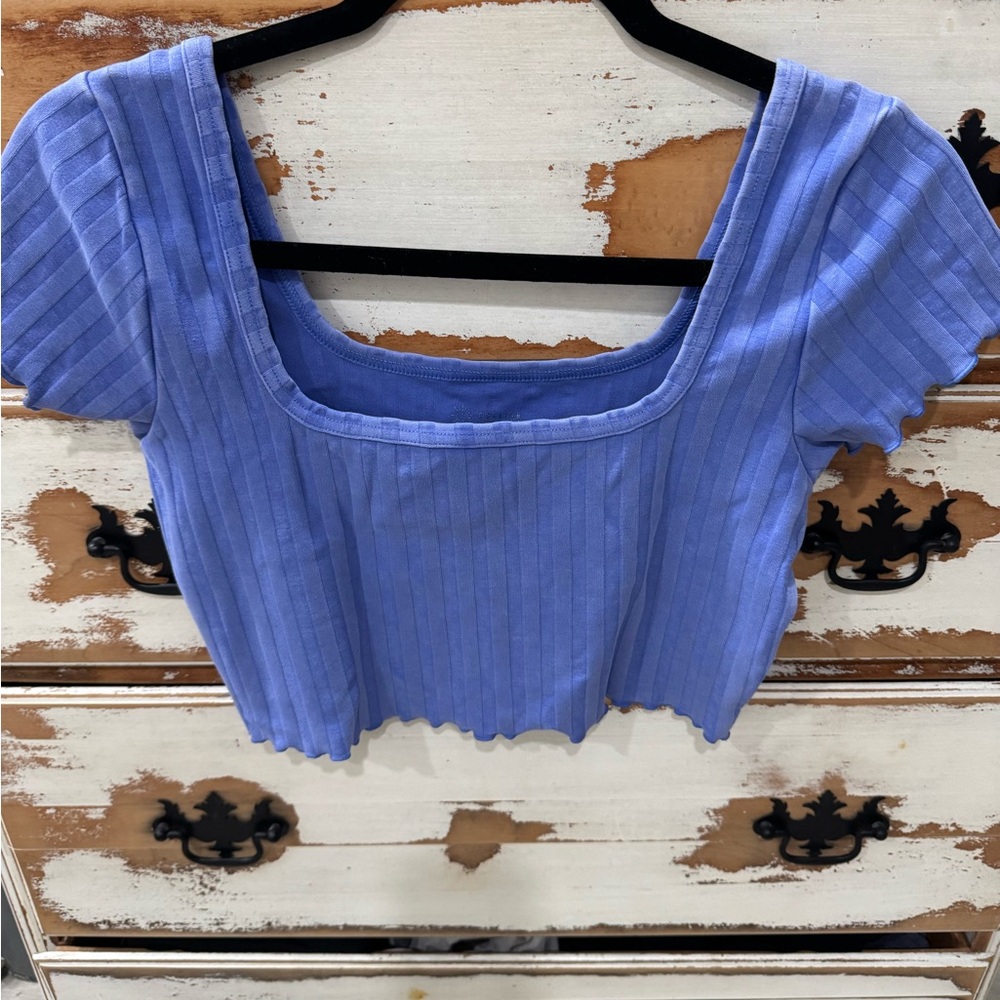 Aerie Offline Ribbed Crop Top NWT